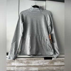 KYODAN OUTDOORS gray pullover sweater. size petite small. NWT.